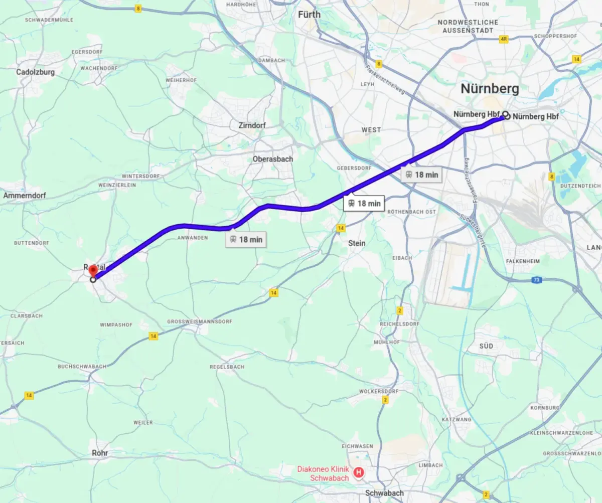 Nürnberg und Umgebung - Geigenunterricht im Großraum Nürnberg (Rosstal)